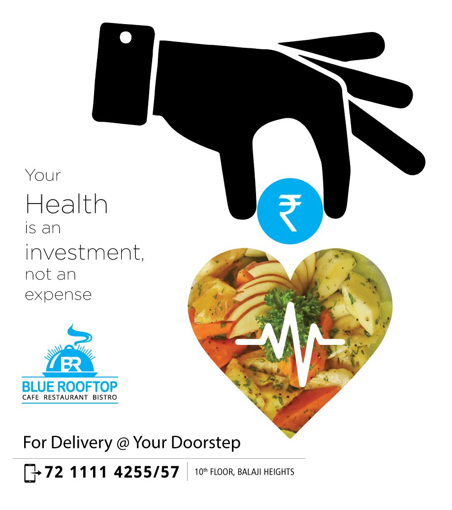 BlueRoofTop_'s tweet photo. Your #health Is An Investment Not An #Expense. Order Healthy lunch only from Blue Rooftop.
Call 7211114255
#salad #healthylunch #lunch #ordernow #bluerooftop #ahmedabad https://t.co/RJaONsUsAD