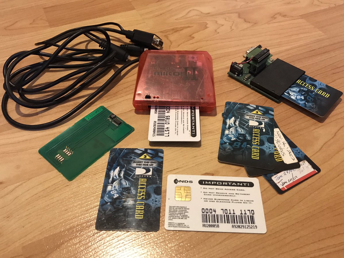 A thread about a small piece of hacking history - memories of the DirecTV “HU card” and the pirates that hacked the smartcard to watch free satellite TV. #tvpiratehistory