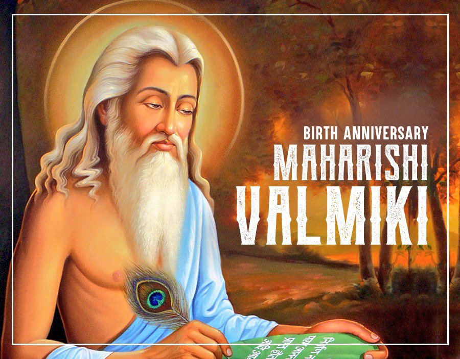 DKShivakumar's tweet photo. On the auspicious occasion of #ValmikiJayanti, I pay homage to the Maharishi who authored the Holy Ramayana. 

Let us pledge towards building a society based on the principles espoused in the great epic. https://t.co/CBglEGgUBg
