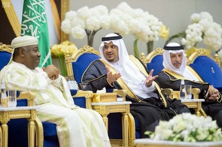 CelesMaroga's tweet photo. Arrivée du chef de l'État son excellence Ali Bongo ondimba à Riyad(Arabie Saoudite) #Gabon #DirectAbo @PresidenceGA @PresidentABO @TVGabon24 @ https://t.co/mjKd3SXK5B