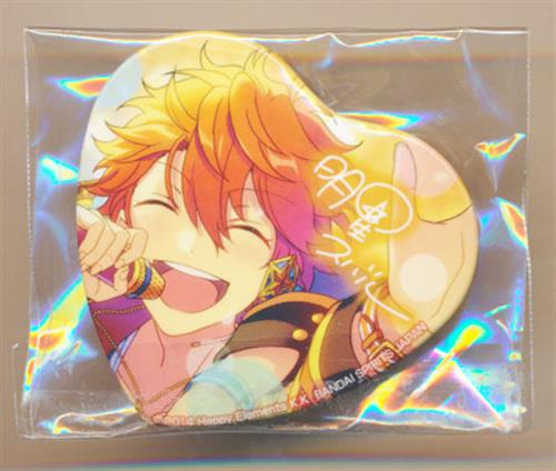 あんスタ とるパカ 翠 高峯翠 とるパカ ハート型缶バッジ あんさんぶる