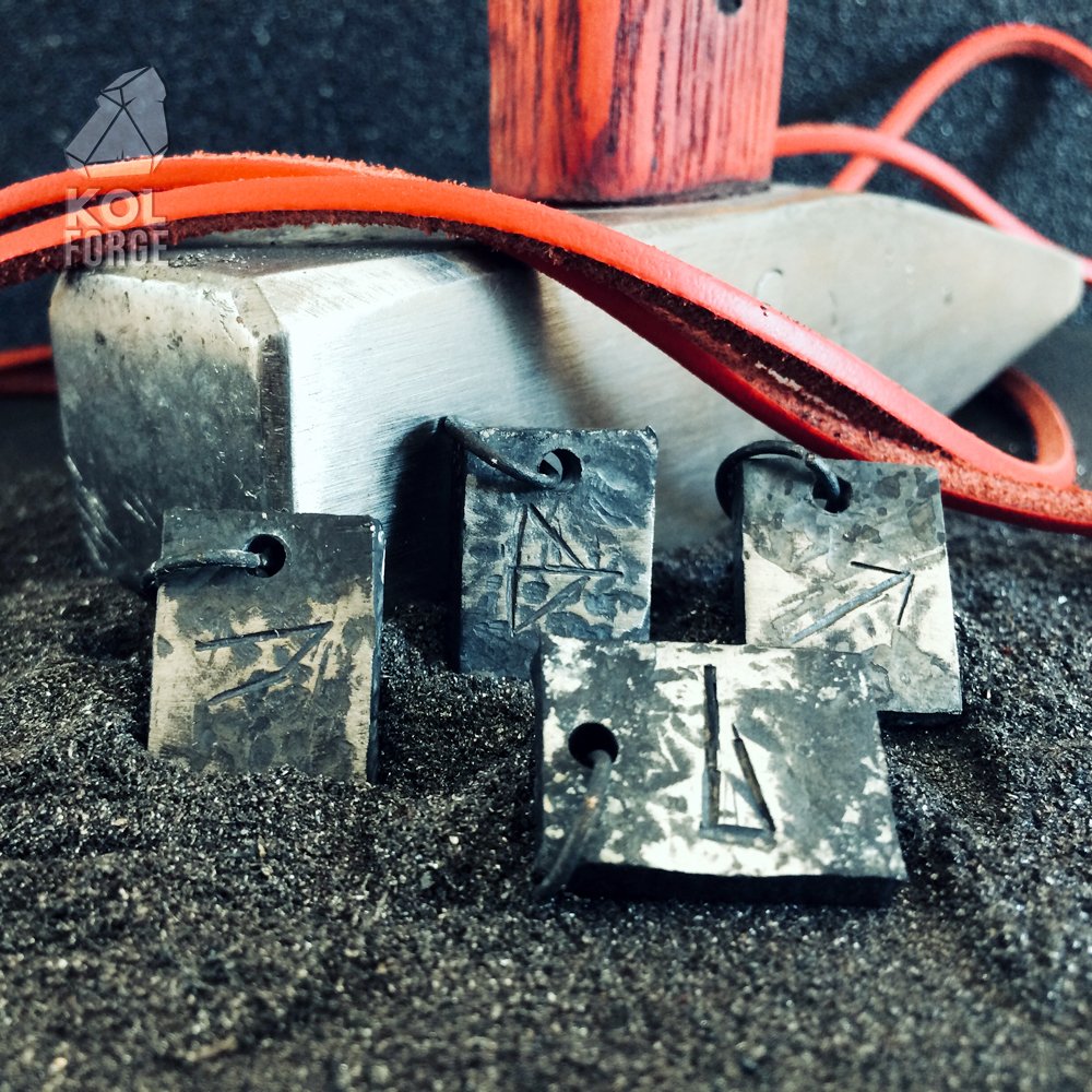 KolForge's tweet photo. Hand Forged Runic Hunter Pendant - now available from https://t.co/VcKFSVMlDf  and https://t.co/koD3NNH98r https://t.co/nAqBPNc929