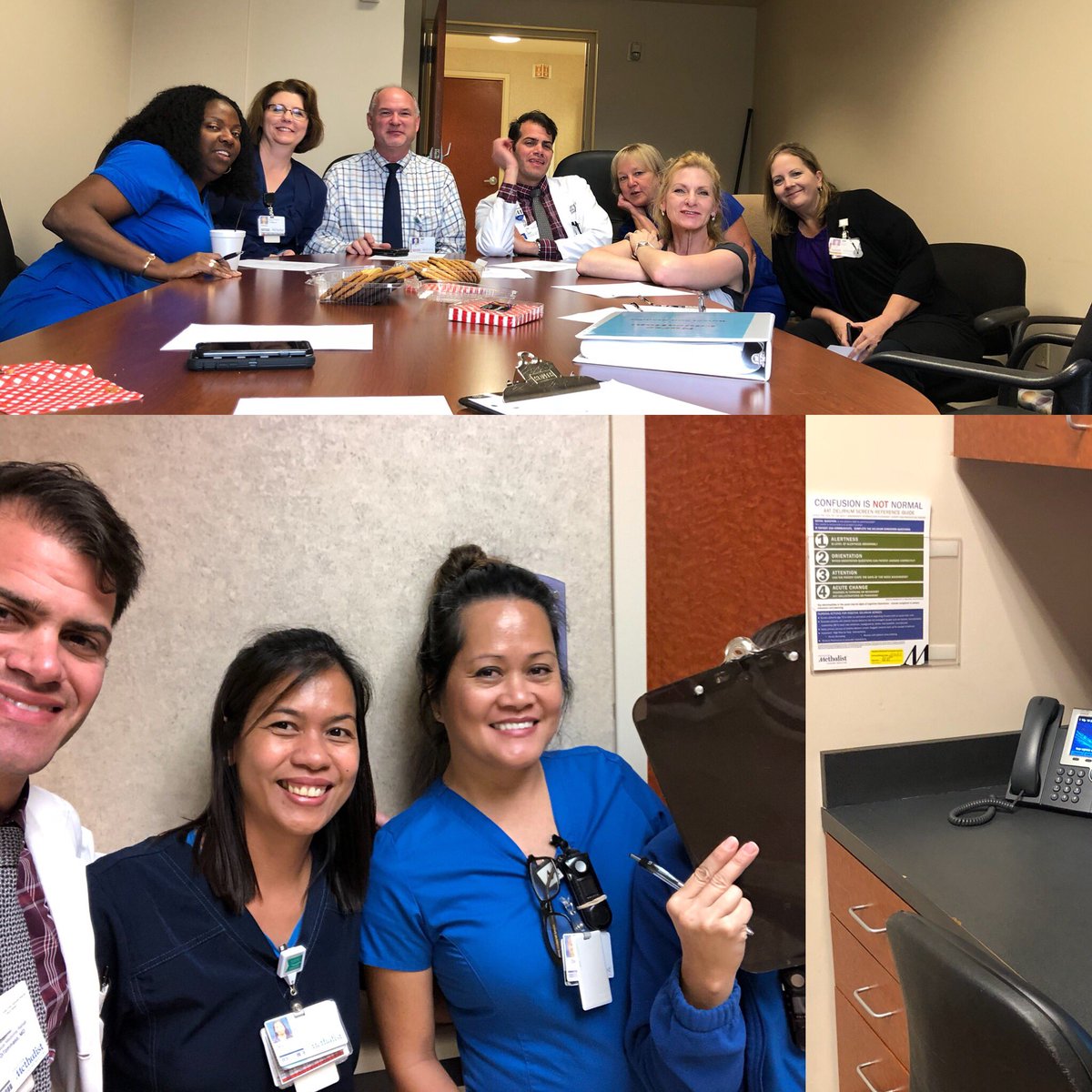 CraigDiTommaso's tweet photo. Physiatry day is October 26. Join me in a gratitude challenge by sharing the joy you get from PM&R.
#PMRisMoreThan #Doingonething
Today I am grateful for the ability to work on delirium prevention, skin wounds, and shared governance. #HMBRehab
I invite @drmaryerussell https://t.co/0L3v1OceV7