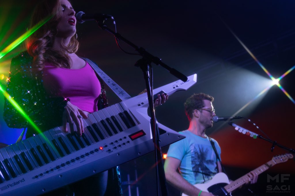 mf_sagi's tweet photo. What a night! @The_Daybreaks took #Nashville by #storm with their #AlbumRelease “The Idea of You” performing #live #ontheair for @Lightning100 hosted by @615jayson at @3rdandLindsley. #nikon #synthpop #livemusic #concert https://t.co/OI7gusdq67