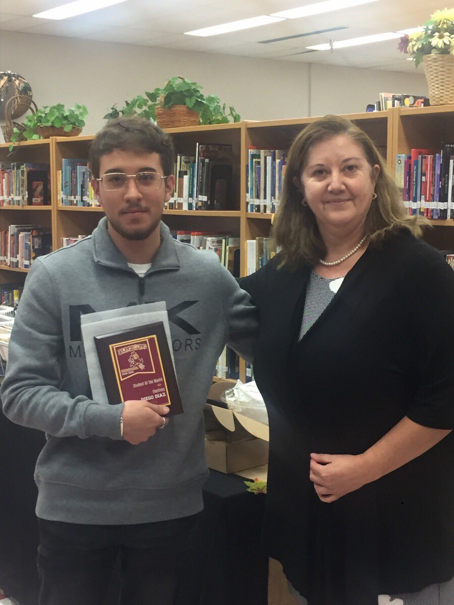 danacrowley228's tweet photo. Our monthly Student of the Month luncheon was today. Hearing the teachers stories of student successes &amp; accomplishments makes my day! So happy our families were able to attend. #ehsourhouse #ehsweareone #ehssotm https://t.co/0K0rIEzmuu
