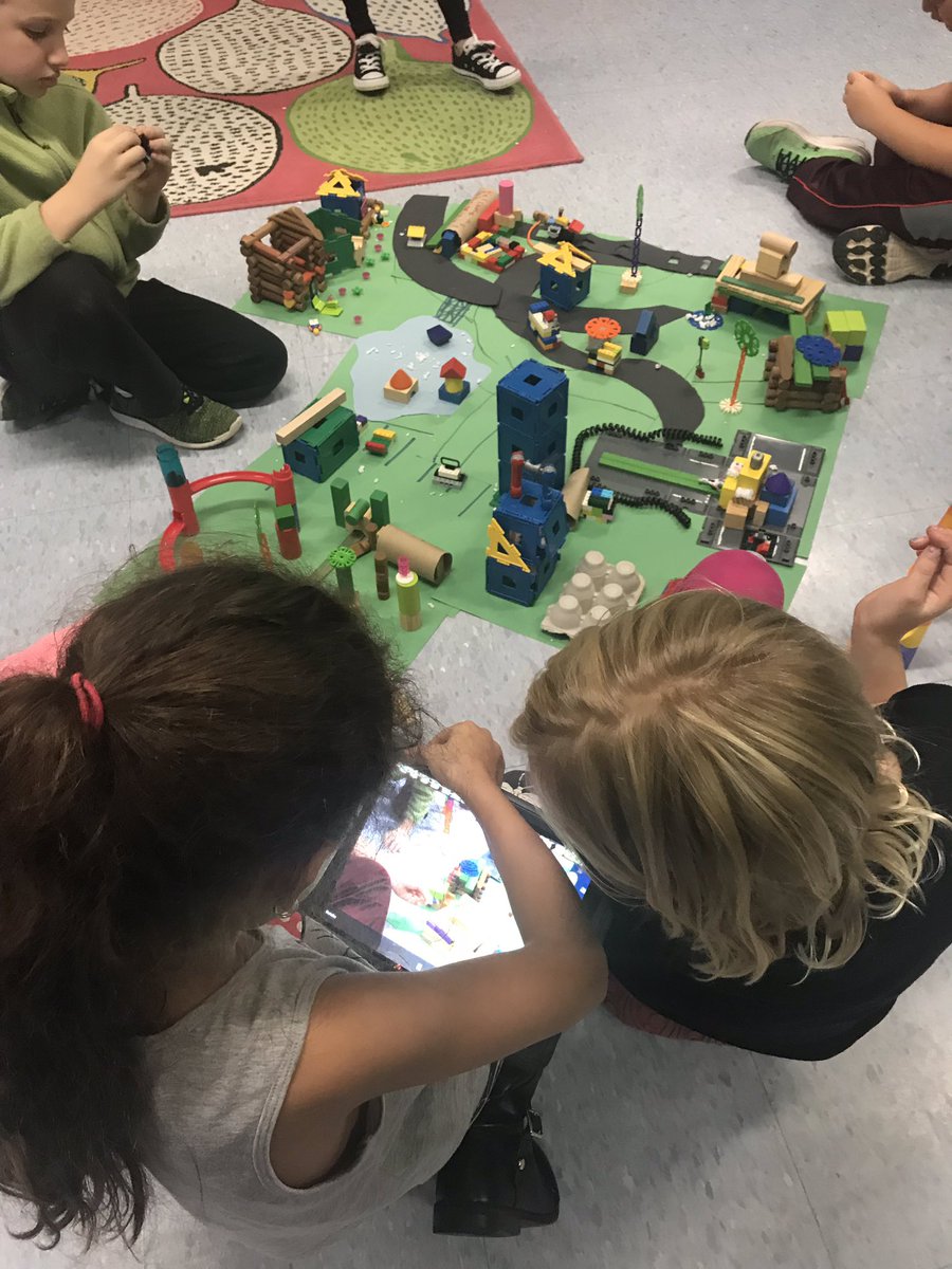 nankr1120's tweet photo. SUCCESS! Rated M for #MAKER Ss bring Social Studies to life by designing rural, suburban, and urban communities 100% engagement for the WIN! @DrJacieMaslyk @Vikings_Super @JustinAglio @PrincipalKKane #Nan3EDU #globalmakerday2018 #LittleVikingEDU #remakelearning https://t.co/9u3i79wkxQ