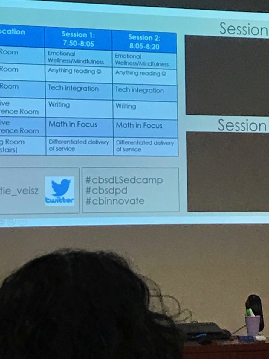 Early morning collaboration ⁦<a href="/katie_veisz/">Katie Veisz</a>⁩ #cbsdlsedcamp
