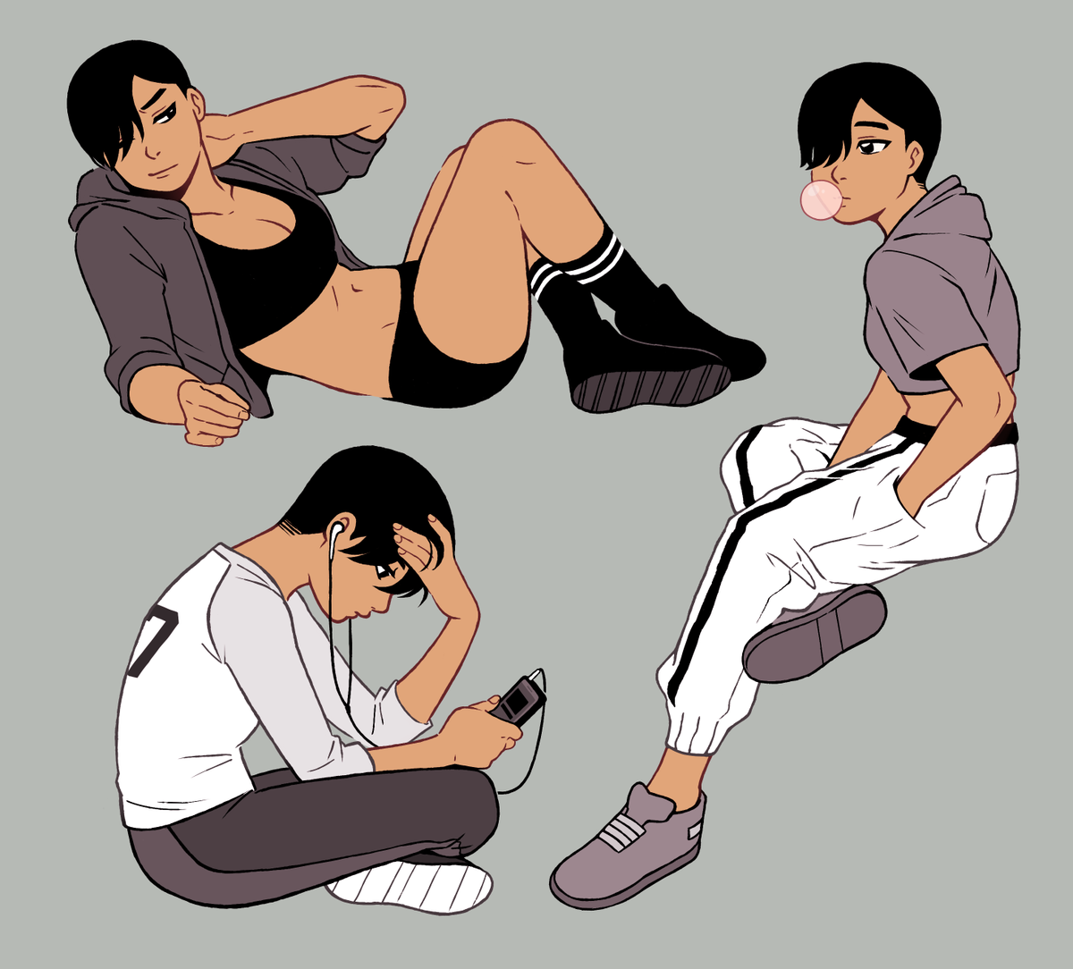 eunnieboo's tweet photo. some casual inktobers! feelin sporty ✨ https://t.co/6FNlDYi3OS