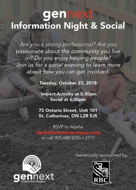 MikeBrittonStC's tweet photo. Had a great time at the @UWNiagara @GenNextSTC social tonight

We packed 50 hygiene kits which will go to many deserving organizations in #Niagara and did a poverty simulation to give a glimpse into the decisions many people face

Looking forward to helping this organization more https://t.co/viiRdVXlSt