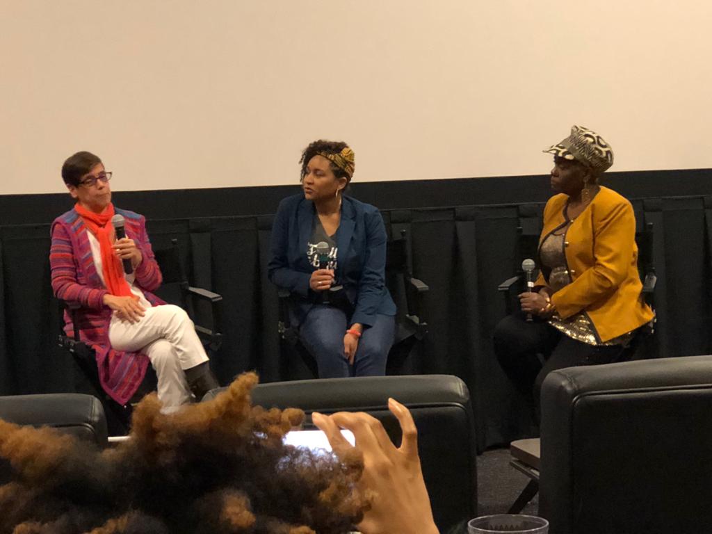 conquistachoco's tweet photo. Such pleasure to share my documentary project with a Brooklyn audience and other women filmmakers. Thank you @reelsisters for putting together such an amazing #reelsisters2018 film festival #DocuWebSeries #VenezuelanCinema #AchocolateConquest #ChocolatitoTV https://t.co/Hm3VfHergT