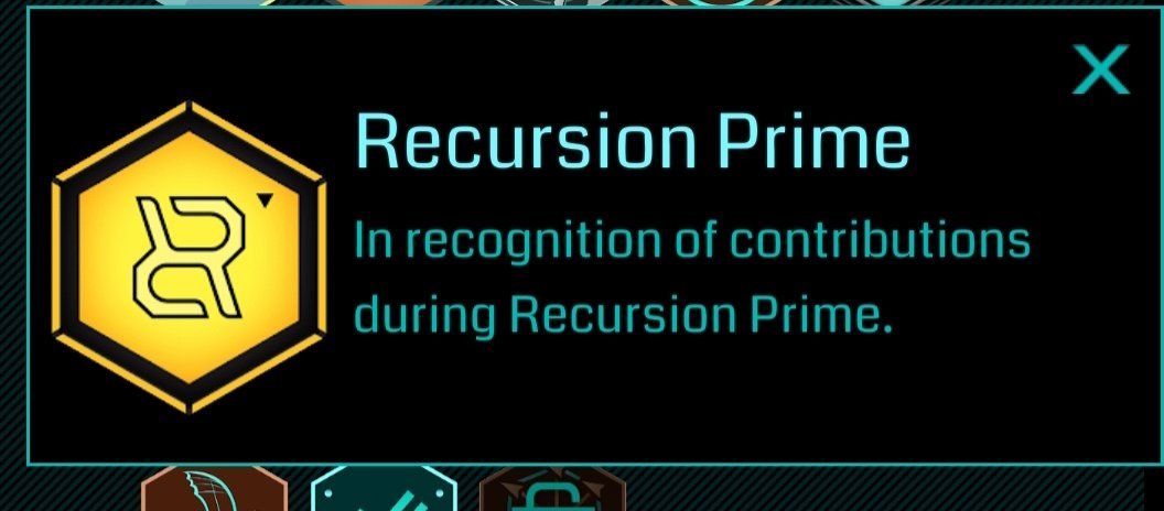 phonomenon's tweet image. Yeah!! Good morning with Recursion Prime badge 

#Ingress 
#RecursionPrime
#IngressRecursionPrime