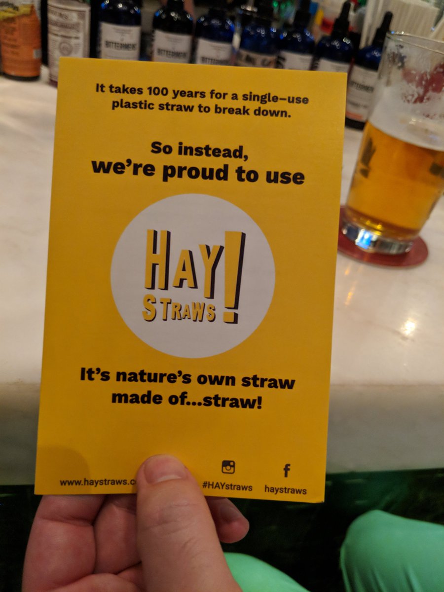 Yay for hay! #Sustainability