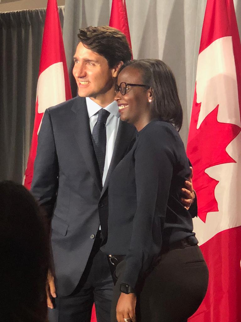 ABC_RDBM's tweet photo. Rencontre avec le premier Ministre du Canada @JustinTrudeau @niyoclau @umurundikazi @takupapabiko https://t.co/hJjuFXWkA3