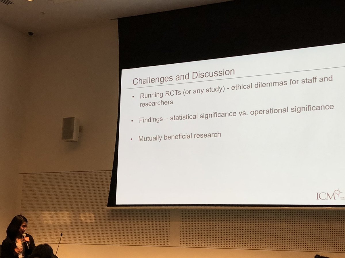 bdkwood's tweet image. International Care Ministries is moving away from #impactevaluation  and towards a b testing @GEIS2018. Krishna Lim’a presentation underlies the importance of right-fitting evaluation to organizational needs. #GEIS2018 #evaluationmethods