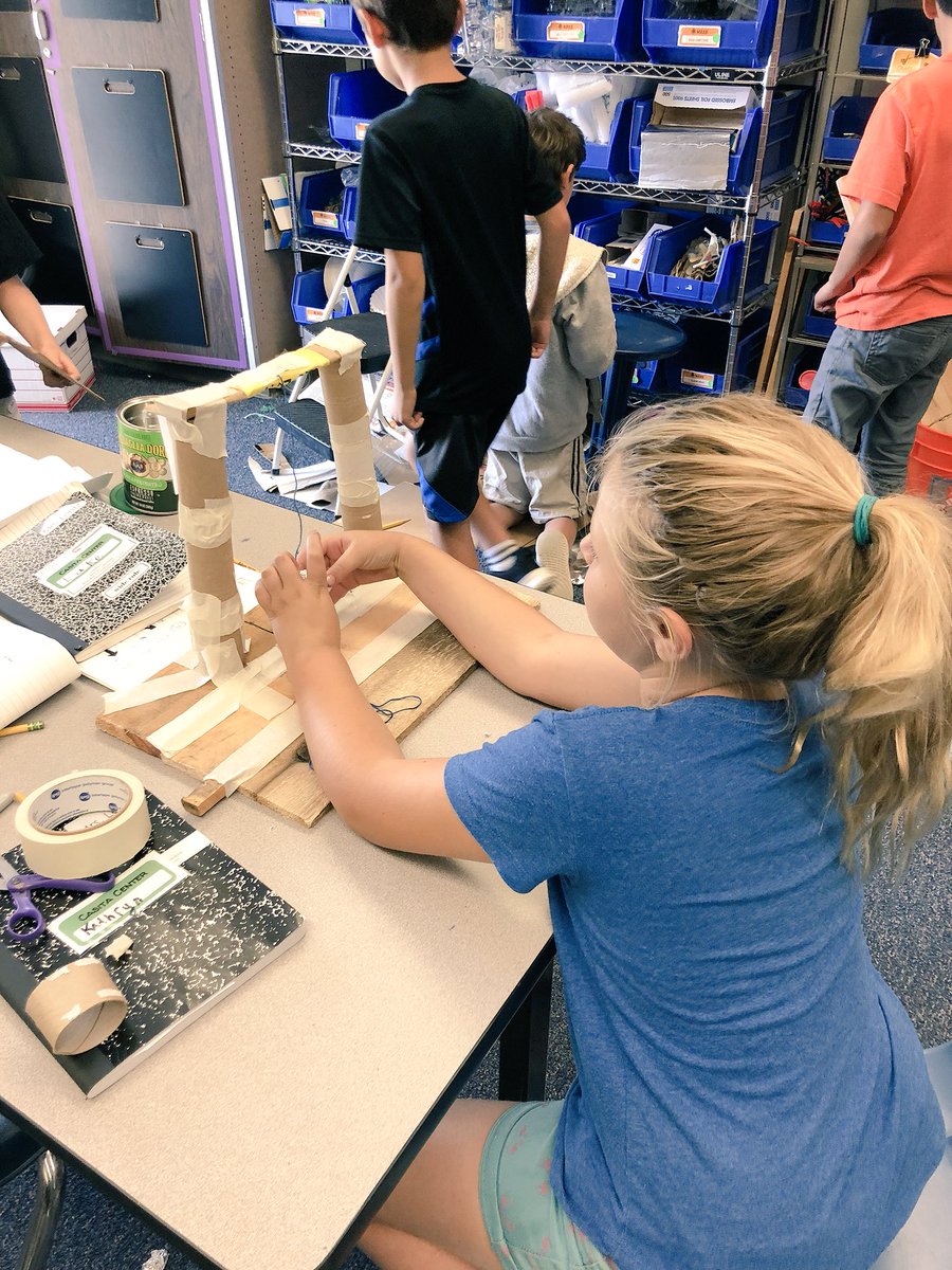 As we inquire into how might we create an instrument that measures seismic waves, we’re making progress with our seismographs! We have journeyed through multiple design evolutions and value the feedback and improvements we have made. #DesignCycle #NGSS #CANGSS #STEM #MakerEd