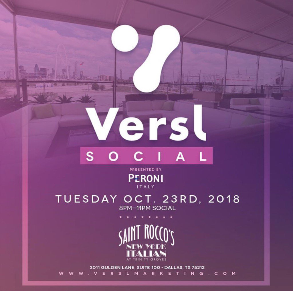 iamladyjaecelyn's tweet photo. CoNgRaTuLAtiOnS Daniel! 👏 #Versl (@ Rocco's Rooftop Bar in Dallas, TX) https://t.co/kbjvC5PXnt https://t.co/xdanyrmyoS