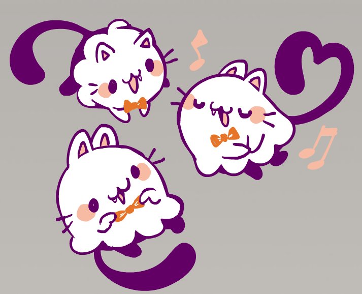 Grind3h's tweet image. ghost kitties