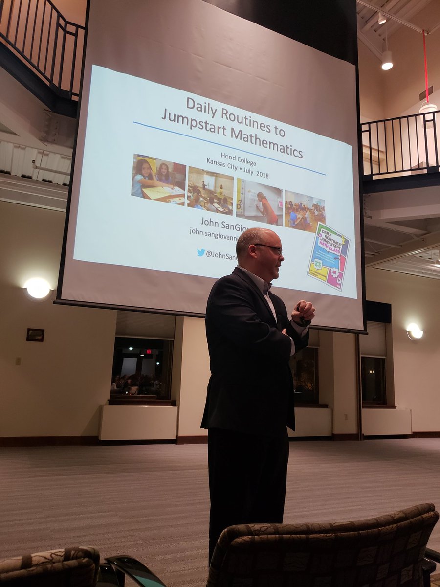 kimberlybrande2's tweet photo. Thank you @JohnSanGiovanni for an engaging night of learning! Can't wait to share these powerful number sense routines! #fcpselemmath https://t.co/XrJvMorpY2