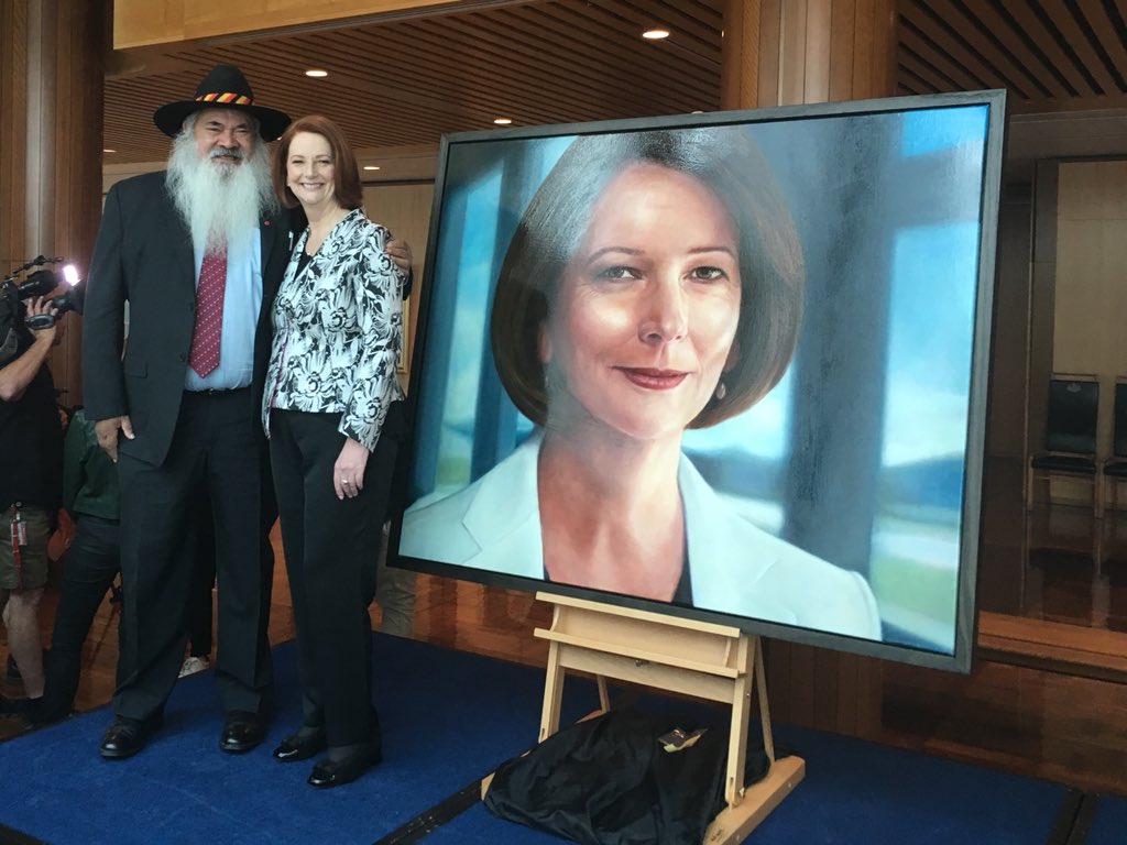 A great occasion to have Australia’s first female Prime Minister recognised for her grace, compassion, humility and humanity.