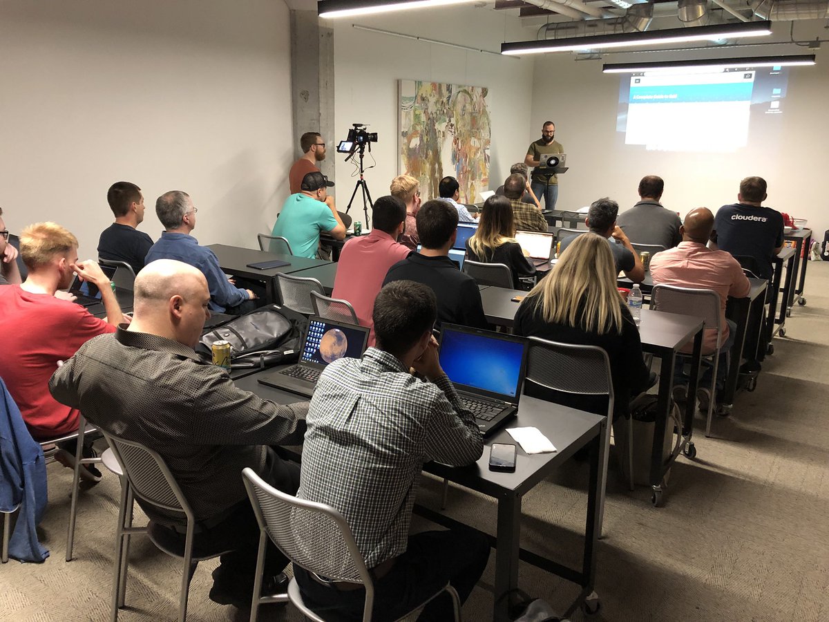 Learning all about CSS Grid with Roman Pshichenko tonight at <a href="/TheUrbanHive/">The Urban Hive</a>