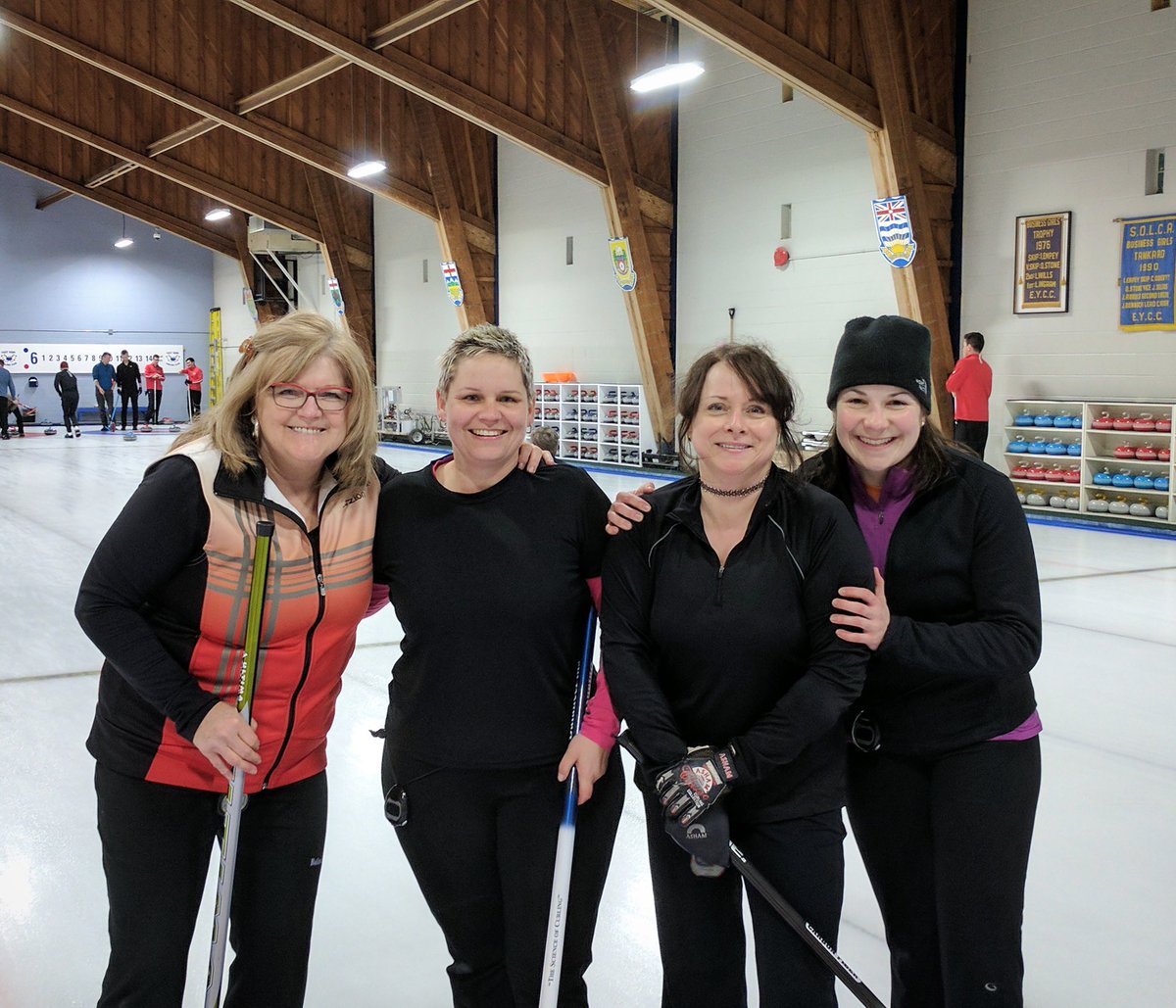 EYCCWomen's tweet photo. @eastyorkcurlingclub @eyccwomen are very proud of Team Marianchuk's efforts at this past weekend's @ocacurling #travelers club championships
Five exciting games, qualified & advanced all the way to the finals.
#best results ever of an #eycc team
Congratulations Ladies! https://t.co/HjWHosMLIY