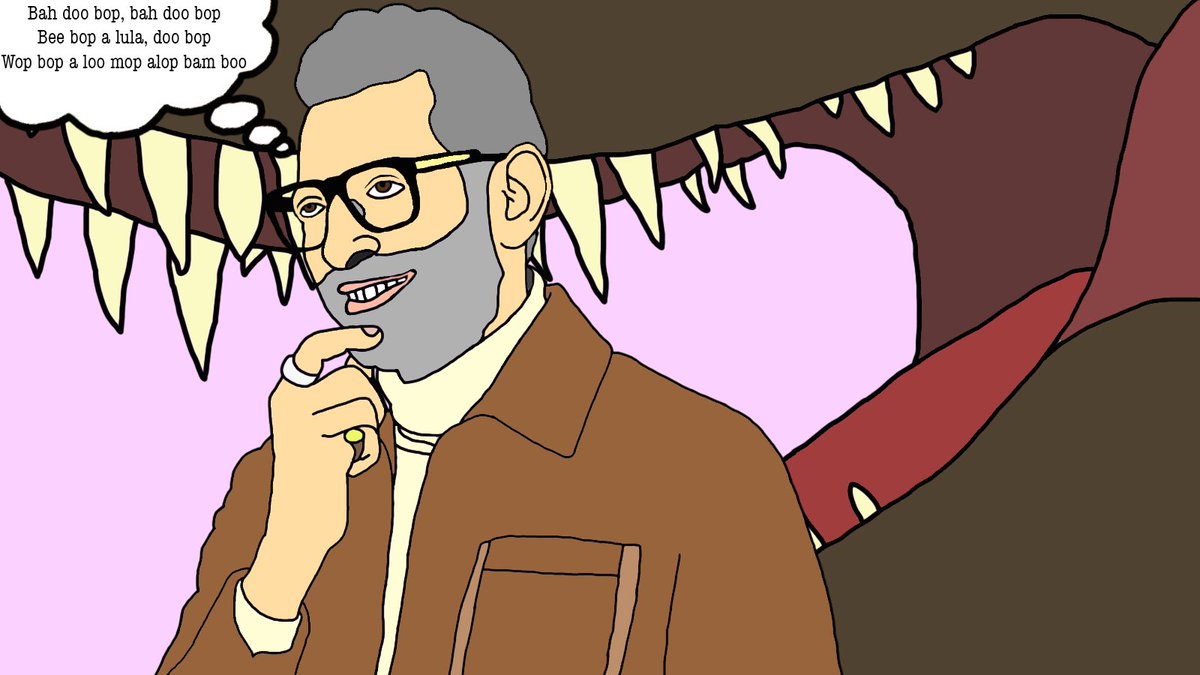 RealDrScanlon's tweet photo. If there's one thing that EVERYONE in the world can settle aside their differences and agree on: it's that @jeffreygoldbIum is a legend. #CallMeZaddy #FlyForAWhiteGuy #CanIMeetYouOneDay https://t.co/8SGmbPtDOa