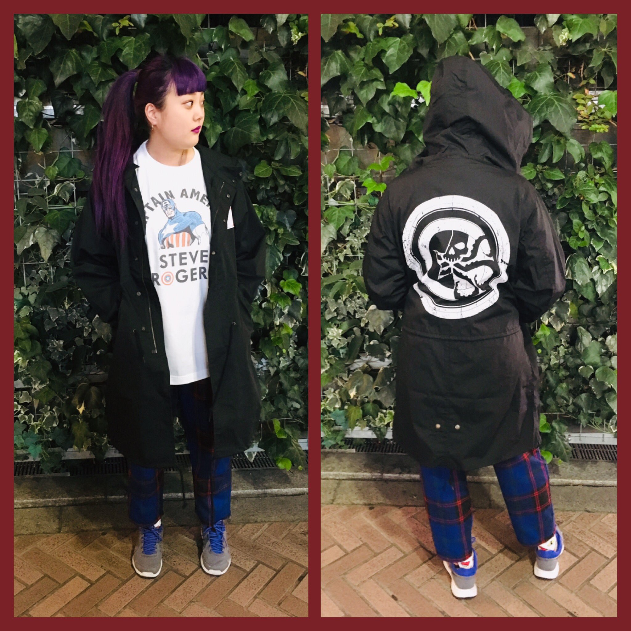 MARVEL モッズコート パニカムトーキョー MARVEL モッズコート パニカムトーキョー