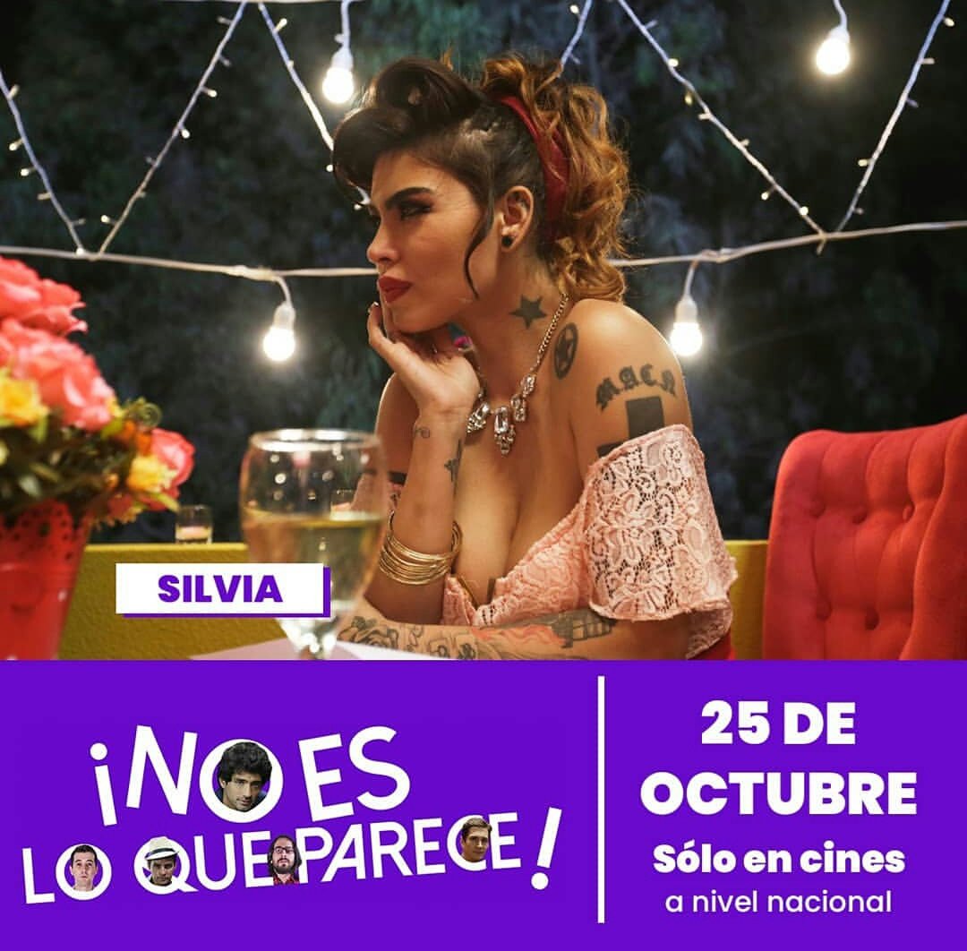 Muero de emoción de verte brillar #Silvia <a href="/JibajaAngie/">Angie Jibaja</a> Pareja en la ficción de <a href="/GermanLoero/">Germán Loero</a> #NoEsLoQueParece Este 25 de Octubre No se lo pueden perder 🎬🙌