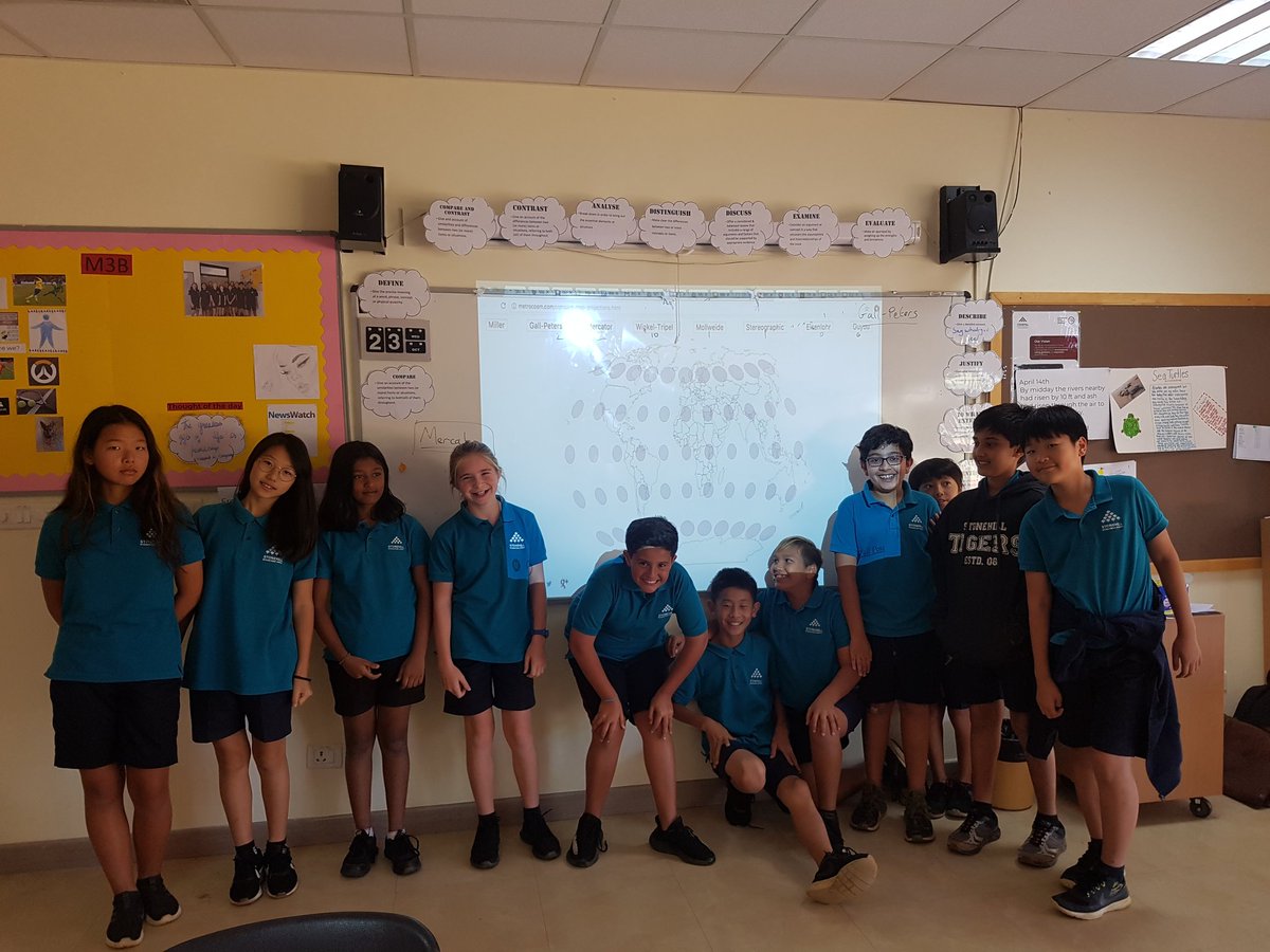 JoshISLearning's tweet photo. Grade 6 agree with National Geographic, the Winkel-Tripel map projection is the best. #sislearns @NatGeo https://t.co/dVyIswuWsB