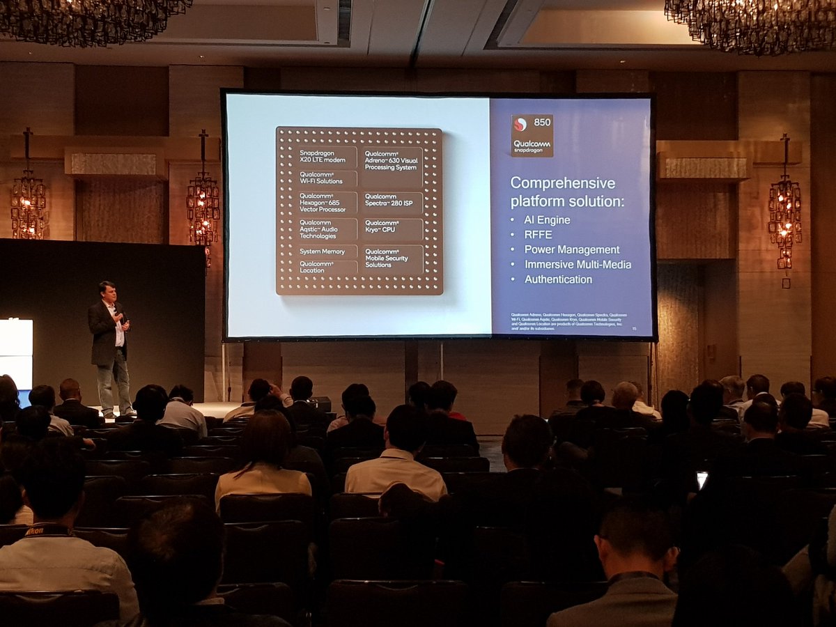 notebookitalia's tweet photo. Recap di Qualcomm Snapdragon 850 al 4G/5G Summit Hong Kong #qualcomm #snapdragon850 #connectedPC https://t.co/NEv1ckWUYK