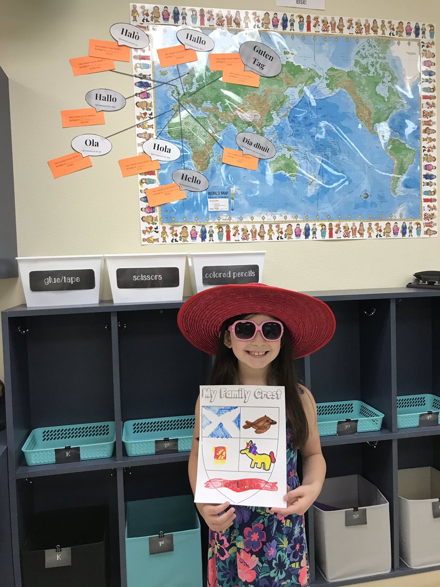 DawnTanner30's tweet photo. On #tackytuesday of #redribbonweek these cute #tackytourists  *went* to Scotland, Ireland, the Netherlands, Germany, and Norway in order complete their country of origin crests!
#challengelab @CiboloCreekES https://t.co/0MKPu8LBp3