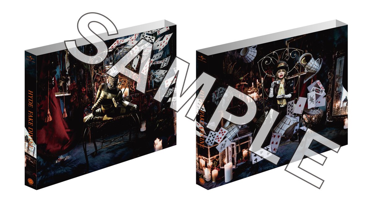 HYDE】 「HALLOWEEN PARTY 2018」の会場でシングル「FAKE DIVINE」購入