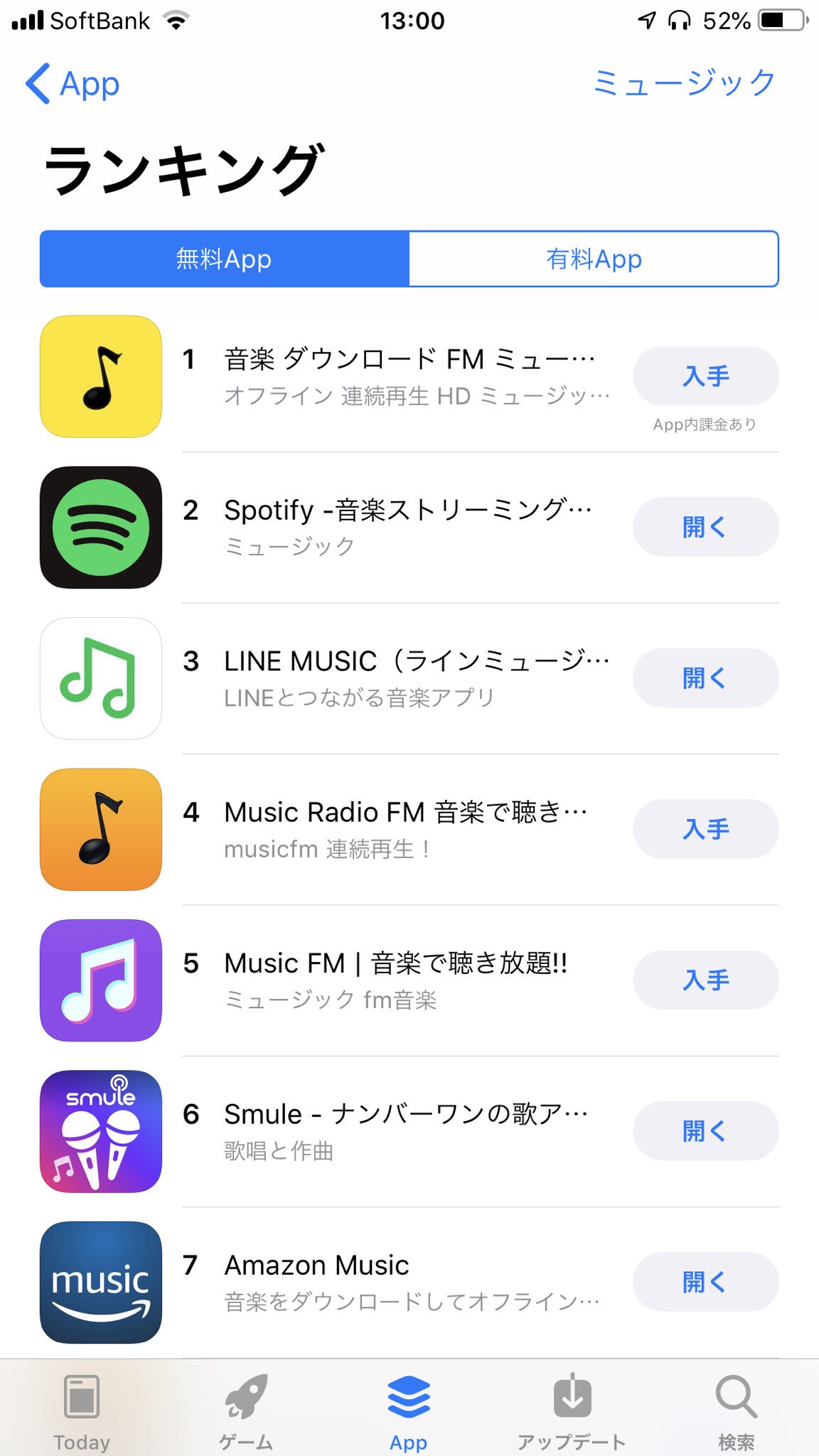 Takasuzuki Eth 日に日に状況が悪くなる違法音楽アプリ事情 今日はミュージックカテゴリの3 5が違法アプリです 関係各位が既に動いてくれてるか これを広めてくれるのを期待しています T Co 2l1p97iqrm Twitter