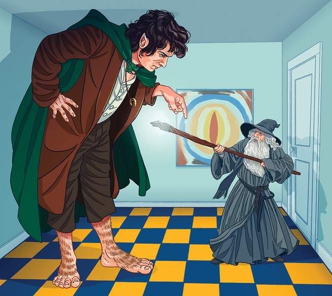 Peter Jackson made Hobbits look so tiny with this mind trick  popsci.com/how-peter-jack… #LOTR #Hobbit