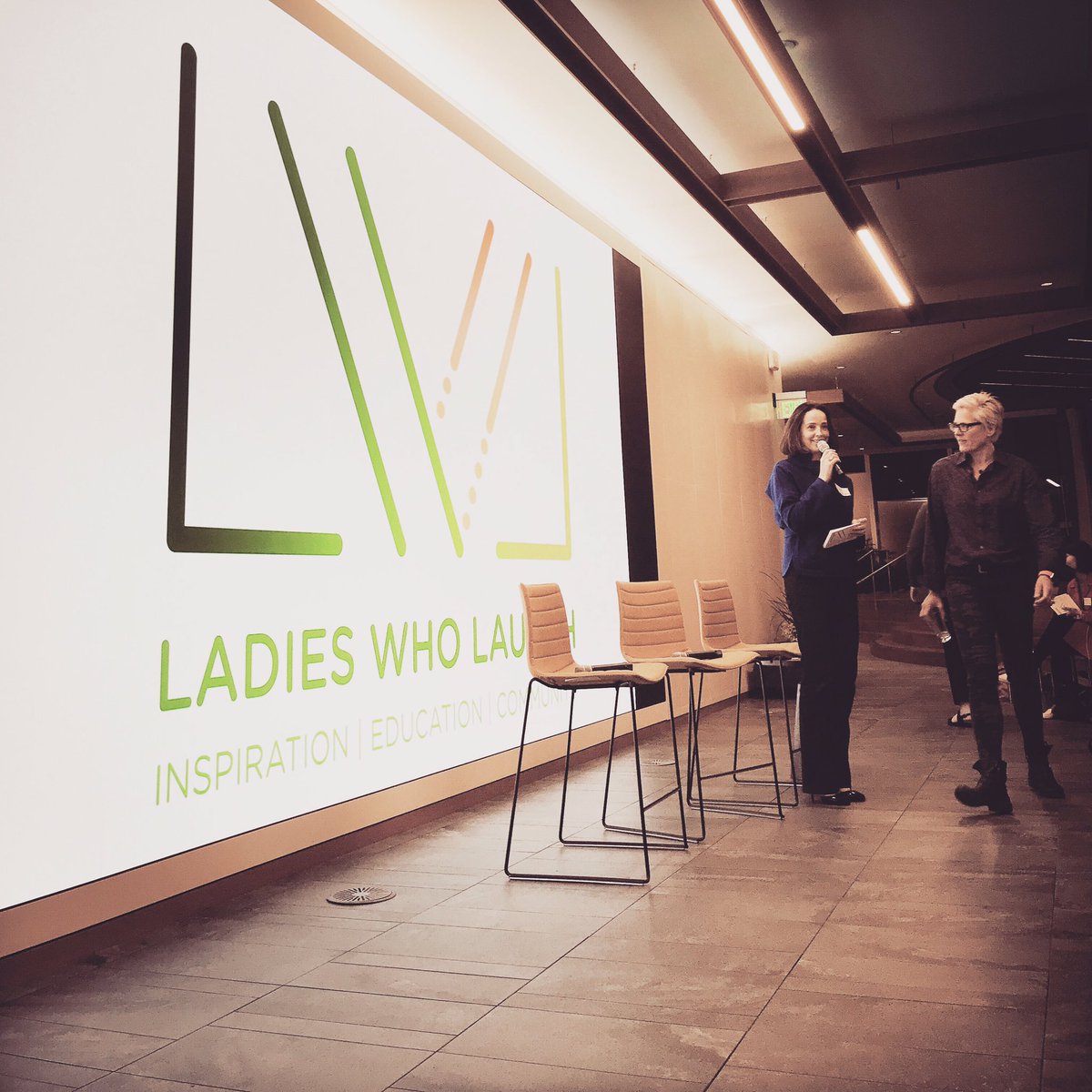 Inspirational evening with female leaders #lwlsf