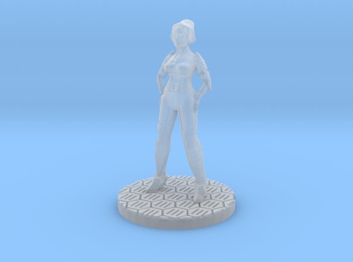 Female Starfarer Miniature (28mm Scale) shapeways.com/product/VWKT9E… #scifi #HumanMiniature #WarGaming #TableTop #BoardGameGeek #28mm #MiniatureBot #TableTopGaming #miniatures #RPG #DnD #3DP #ScienceFiction