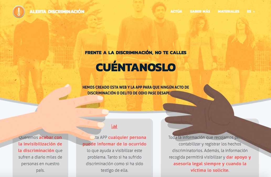 valenciaacoge1's tweet photo. ¿España es abierta y tolerante? No lo parece: un 37% de los españoles recela de las personas migrantes. Y un 34% la acepta, pero no la quiere en su entorno. Denunciemos el racismo con nuestra app #AlertaDiscriminación
https://t.co/vkFL8p0nzB https://t.co/OPUSTOAktc
