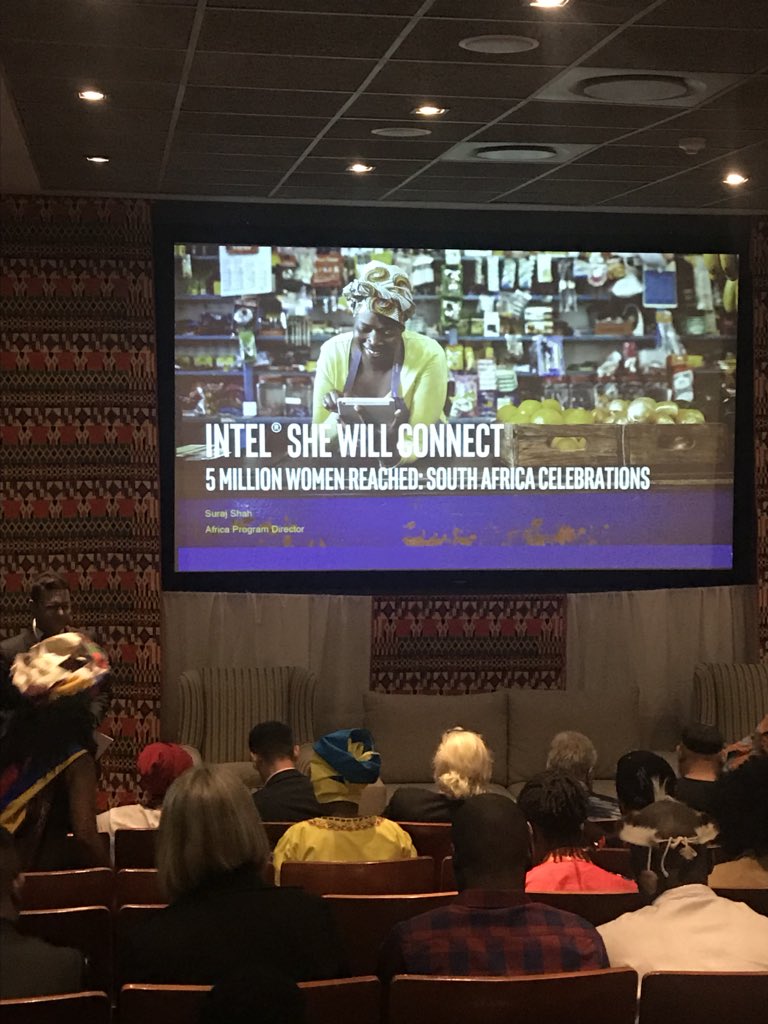 Videsha1's tweet photo. @intel @Fotdek Intel’s celebration of reaching 5million women in Africa thro’ our SHE WILL CONNECT program. I am sooo proud and sooo inspired! Soul food with sustainability and impact! https://t.co/A4VajtA8qJ