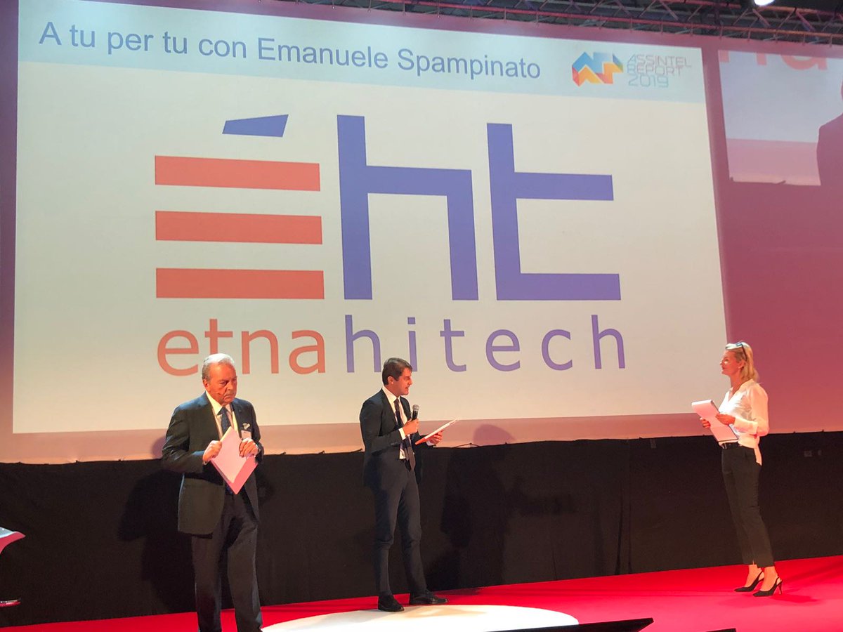 Eht_Italia's tweet image. Presentato l&apos;Assintel Report 2019 a Smau di Milano @AssintelSicilia #assintelreport19