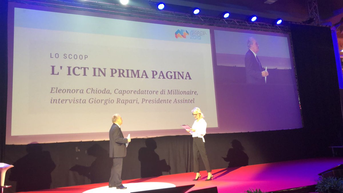 AssintelSicilia's tweet image. Presentato l&apos;Assintel Report 2019 a Smau di Milano @assintel #assintelreport19