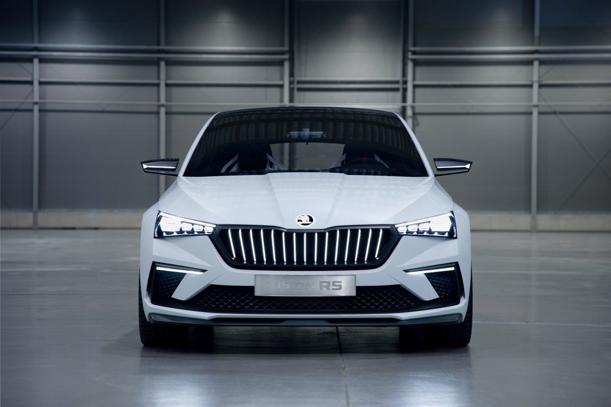 skodaautonews's tweet photo. #expressive #confident #dynamic: As already previewed by the #VisionRS concept car, the new #SkodaScala marks a next major development stage for the #SkodaDesign language. #NextCompactSKODA #VisionRSgoesReal https://t.co/7LkLOPqVBC