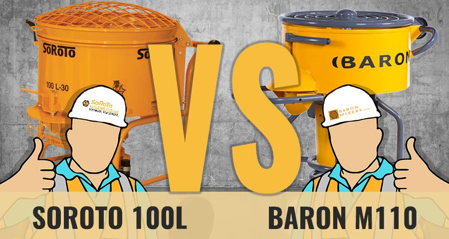 gør dig irriteret Daddy Gum Soroto Mixers on Twitter: "Ever wondered which is better, the SoRoTo 100L  or the Baron M110? Wonder no more, read our blog to find our which Forced  Action Mixer is the best: