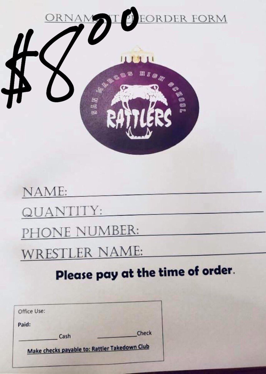 Get your Rattler Ornaments!