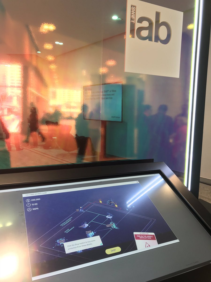 DanaBrants's tweet image. How #swiftsmart are you in protecting you swift infrastructure? Come and play the #cybergame in the #swiftlab and test your skills! #Sibos #swiftatsibos