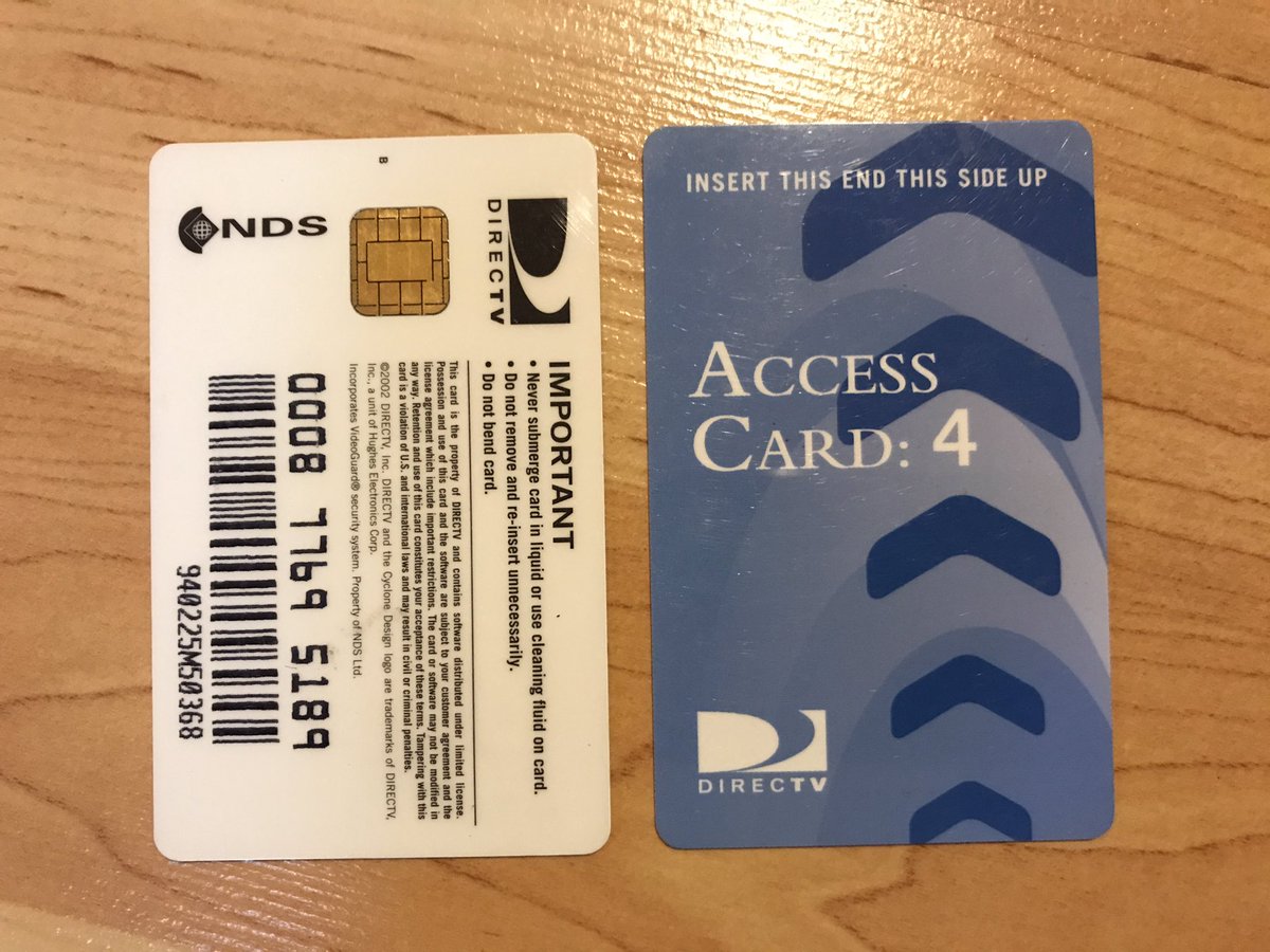 Support for the HU smartcards was disabled permanently by DirecTV in mid-2004. Since then, there has not been a pirate DirecTV hack on the market, or published online. The new P4 smartcards locked the pirates out.
