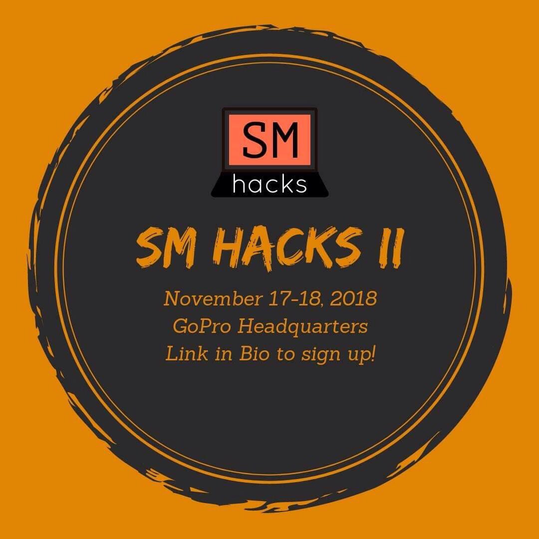 sanmateohacks's tweet photo. Get ready because SM Hacks II is coming soon!! Sign up at https://t.co/RClkGoQAWs https://t.co/JD4rsuPgQK