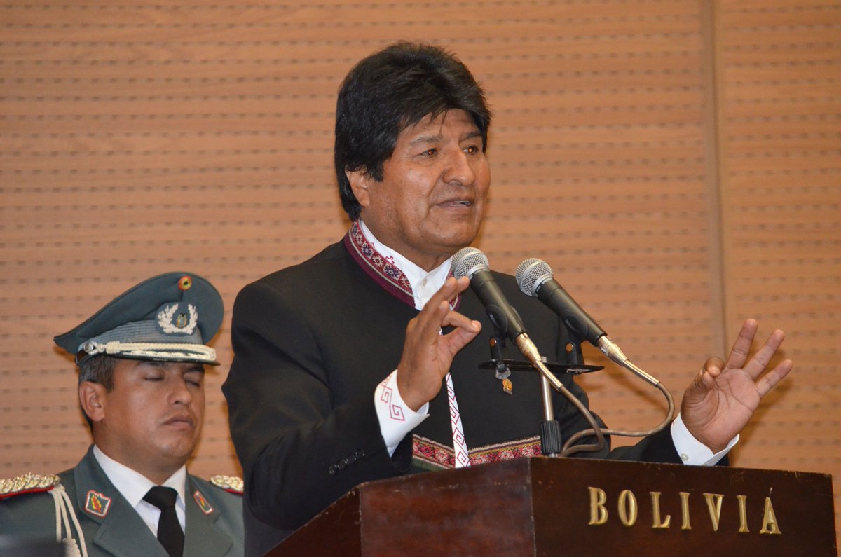 .<a href="/evoespueblo/">Evo Morales Ayma</a>: Volveremos a recuperar el poder político para los pueblos de #AméricaLatina bit.ly/2R8JNHH
