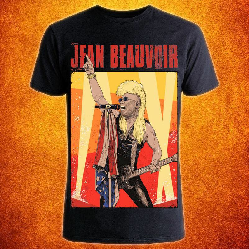 OneRiffMerch's tweet photo. Free worldwide shipping on all Jean Beauvoir Tees at https://t.co/MBnelAgNsK #kiss #paulstanley #jeanbeauvoir #np #love #music #shocker #vinnievincent #endoftheroad https://t.co/auHcs1KC1q