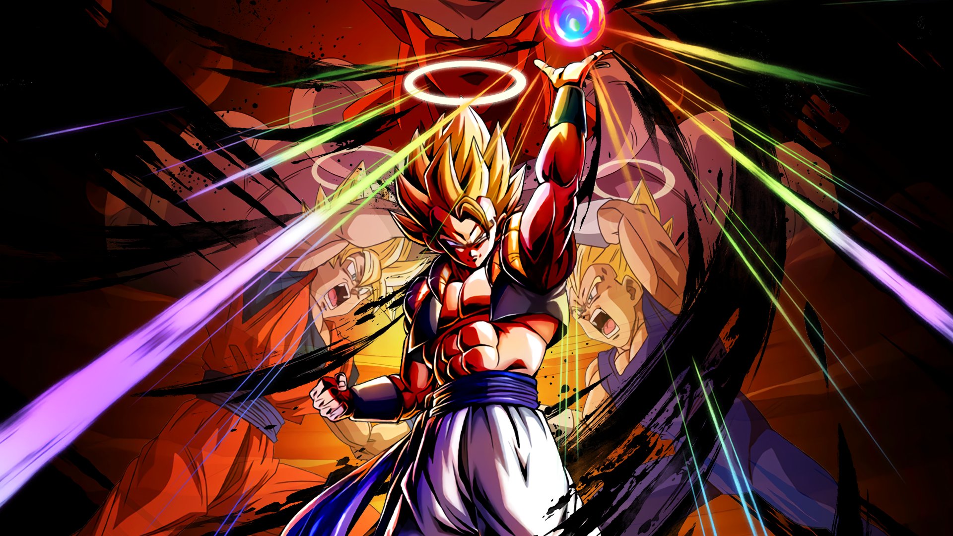 John Want A Gogeta Wallpaper For Your Pc Well Look No Further Super Gogeta From Dragon Ball Legends Pc Wallpaper 2 Versions ドラゴンボールレジェンズ Dragonballlegends Dblegends Dragonball Dbz Dragonballz Dragonballsuper