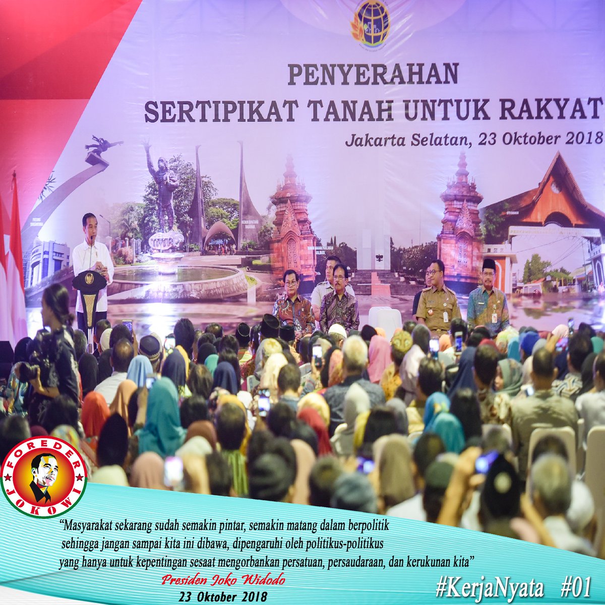 #4tahunkerjanyata
#buktikerjanyata
#diasibukkerja
#01